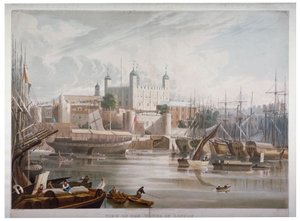 Torre de Londres, 1819. de Daniel Havell