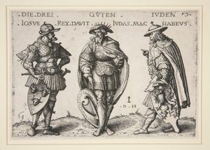 Die Drei Guten Juden (Três Judeus Meritórios) de Daniel Hopfer