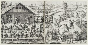O Festival, depois de 1520 de Daniel Hopfer