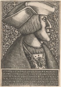 Imperador Carlos V de Daniel Hopfer and Hieronymus Hopfer