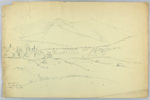 Bald Knob, do final da Waterville Road, o Gurley