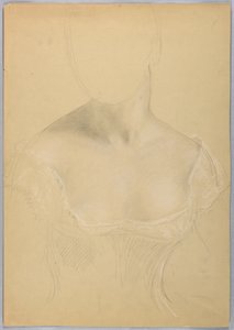 Busto de Mulher, Possivelmente Estudo para Retrato da Sra. Rutherford B. Hayes de Daniel Huntington