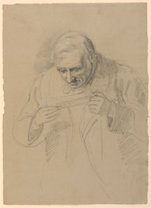 Desenho, Pai de Daniel Huntington, 1859 de Daniel Huntington