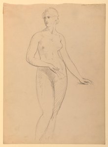 Desenho, Sra. Henry Schieffelin, S, 1881 de Daniel Huntington