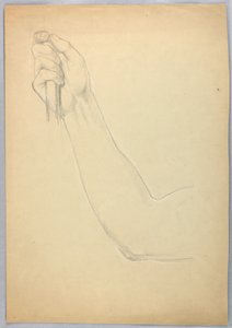 Desenho, Estudo para Duplicado de "C", 1850 de Daniel Huntington