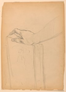 Desenho, Estudo para o Ac. Nacional, 1887 de Daniel Huntington