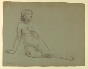 Nu feminino, estude para "Mercy