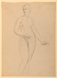 Nu feminino, estudo para retrato da Sra. Henry Schieffelin
