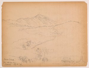 Moose Hillock de Oak Hill House, Littleton, New Hampshire de Daniel Huntington