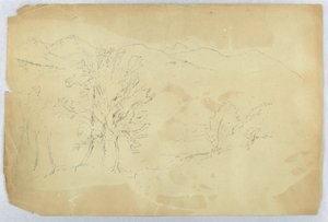 Paisagem montanhosa de Daniel Huntington