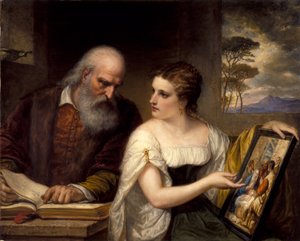 Filosofia e arte cristã de Daniel Huntington