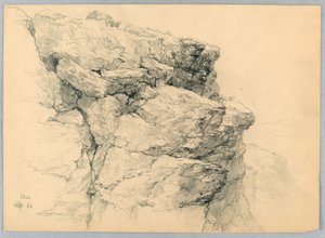 Rock Ledge em Stowe de Daniel Huntington