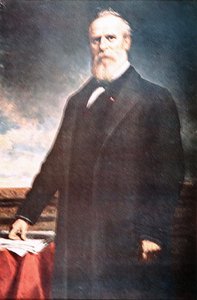 Rutherford B. Hayes (1822-93) (óleo sobre tela) de Daniel Huntington