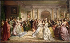 O Tribunal Republicano (Recepção de Lady Washingtons) 1861