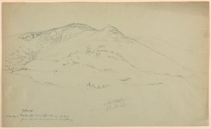 Welch Mountain em Waterville e Thornton, New Hampshire, de Sandwich Notch Road, Campton de Daniel Huntington