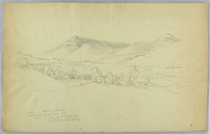 Montanha Whiteface, ao norte de Tamworth Village, New Hampshire de Daniel Huntington