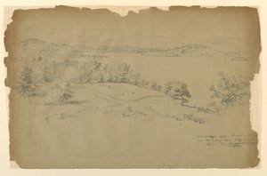 Lago Winnipesaukee, Chocorua à distância de Daniel Huntington