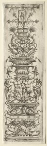 Filé de Ornamento com Candelabro-Ornamento
