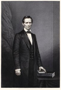 Abraham Lincoln: 16º Presidente dos Estados Unidos (gravura)