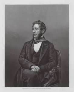 Anthony Ashley-Cooper, 7º Conde de Shaftesbury, político inglês (gravura)