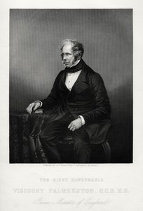 Henry John Temple, terceiro visconde Palmerston, estadista britânico, c1880 de Daniel John Pound