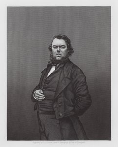 Hugh Stowell Brown, pregador cristão e reformador social de Manx (gravura)