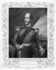 Príncipe George 1819-1904, duque de Cambridge, 1857. de Daniel John Pound