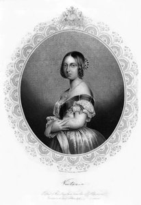 Rainha Victoria, c1850s. de Daniel John Pound
