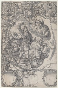 O sacrifício de Abraão de Daniel Lindtmayer