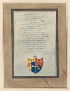 Memorial a David Garrick da Igreja Hampton de Daniel Lysons