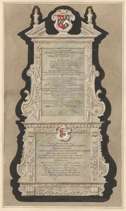 Memorial a Elizabeth Field e Elizabeth Reeves da Igreja de Cranford de Daniel Lysons
