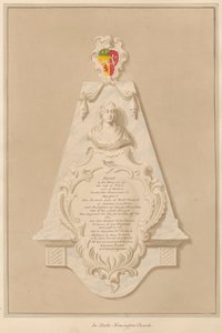 Memorial a Loilliam e Ann Frohock da Igreja Stoke Newington de Daniel Lysons