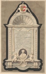 Memorial a William Smith da Igreja de Cranford de Daniel Lysons
