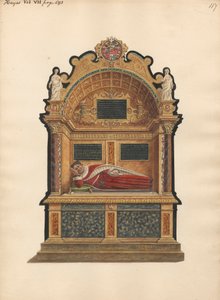 Túmulo de Sir Edward Fennen de Hayes da Igreja Hayes de Daniel Lysons