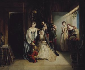 Francis I e Diane de Poitiers de Daniel Maclise