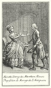 Proposta de Casamento do Antiquário (gravura)