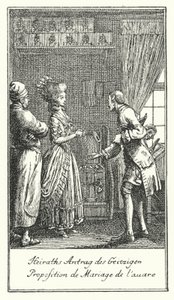 Proposta de Casamento do Miser (gravura)