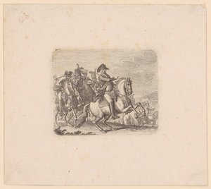 Partida do exército prussiano de Daniel Nikolaus Chodowiecki