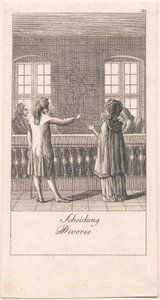 Motivos para o casamento e suas consequências. B. 10 de Daniel Nikolaus Chodowiecki