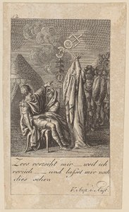 Prancha 12 para o «Coriolano» de Shakespeare de Daniel Nikolaus Chodowiecki