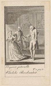 Prancha 2 de "Karoline von Lichfield" de Daniel Nikolaus Chodowiecki