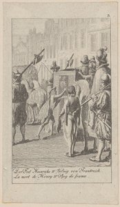 Folha 3 da série «História medieval e moderna» de Daniel Nikolaus Chodowiecki