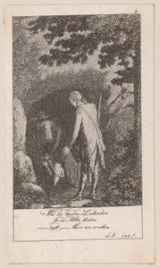 Prancha 9 para a «Eneida» de Blumauer de Daniel Nikolaus Chodowiecki