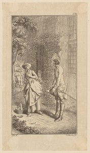A visita de Bunkel ao seu amigo Carl Turner, página 5 de «Vida, Observações e Opiniões de Johann Bunkel»