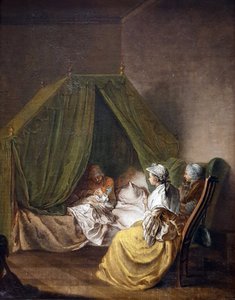 Alemão: The Childbed nursery de Daniel Nikolaus Chodowiecki
