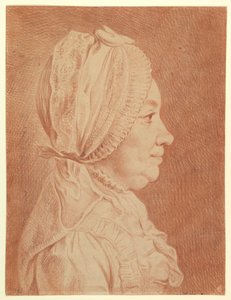 Retrato da mulher do artista de Daniel Nikolaus Chodowiecki