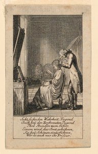 O Hair-Do, Ilustração para "Königl: Grosbrit [anian] calendário genealógico para o ano de 1780 Lauenberg por J.G. Berenberg" de Daniel Nikolaus Chodowiecki