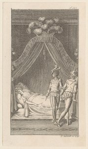 Gravura de título para os "Esboços" de Meissner, quarta colecção de Daniel Nikolaus Chodowiecki