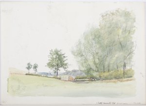 c.1916 (lápis e wc no papel) de Daniel Oliver