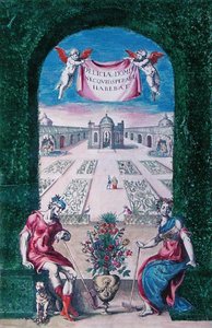 Livro de plantas, 1627 (gravura a cores)